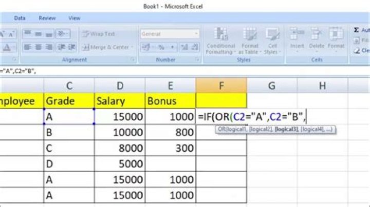 How do you add bonus in Excel?