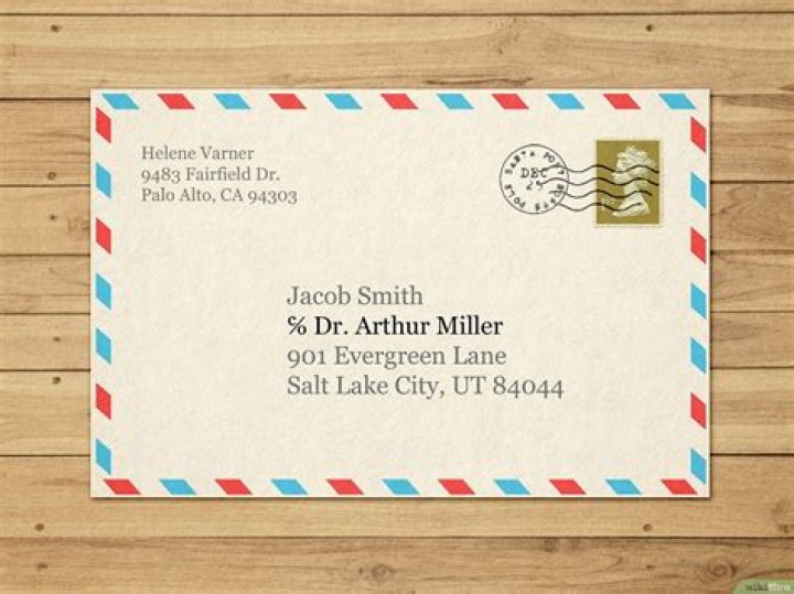 How do you address an envelope to a female doctor and husband?