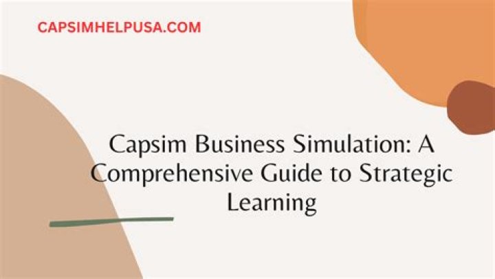How do you beat Capsim Foundation business simulation?