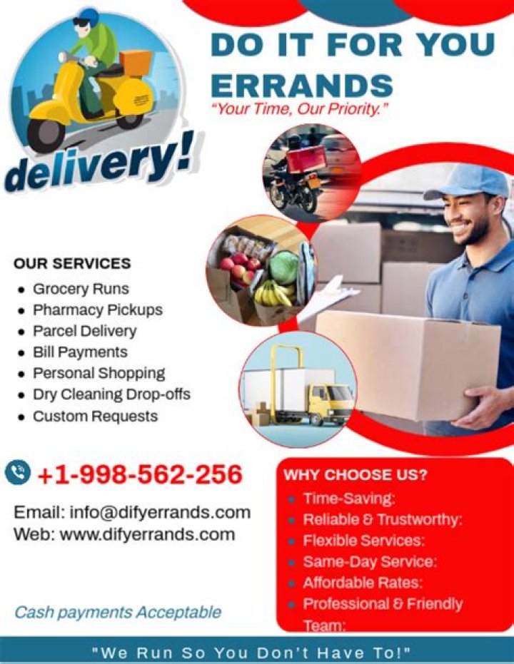 How do you bill for errand services?