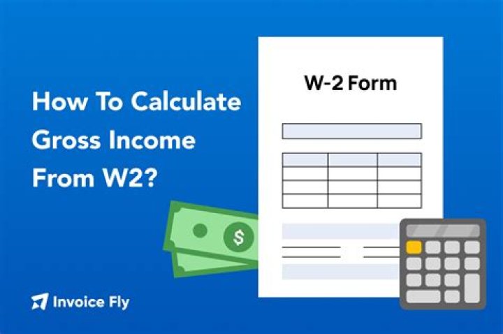 How do you calculate gross income from income tax?