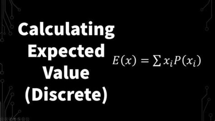 How do you calculate the expected value of the lottery?