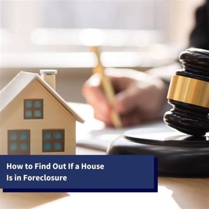 How do you find out if a house is up for taxes?
