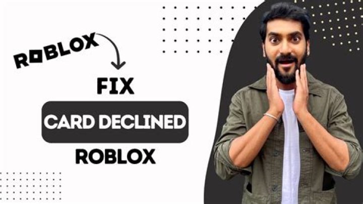 How do you fix card declined?