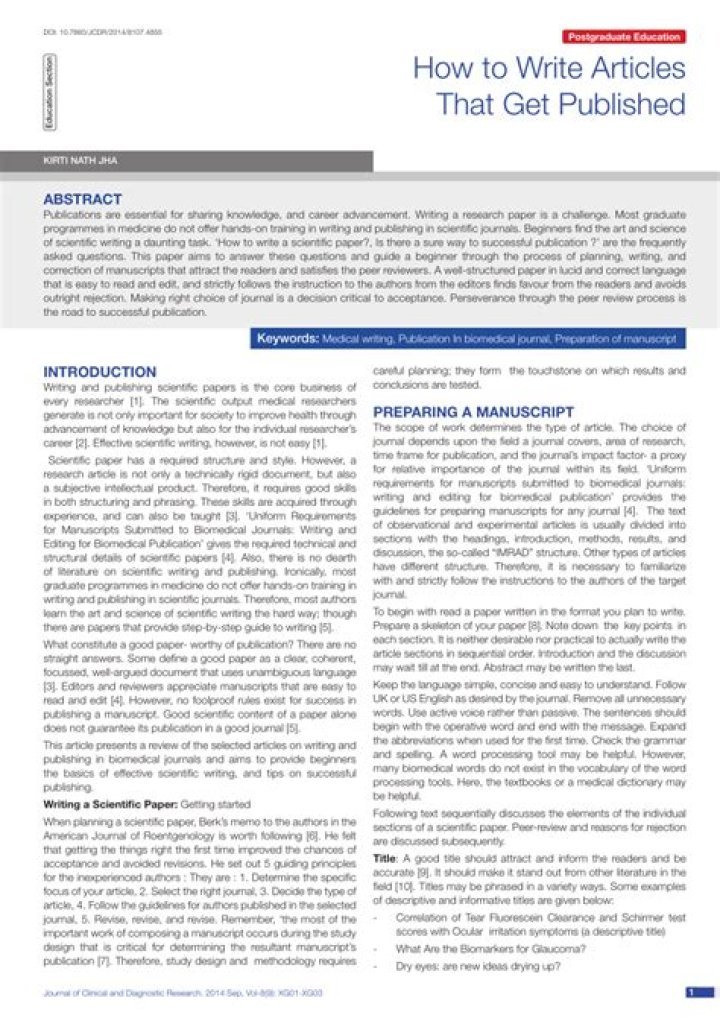 How do you get published as a freelancer?