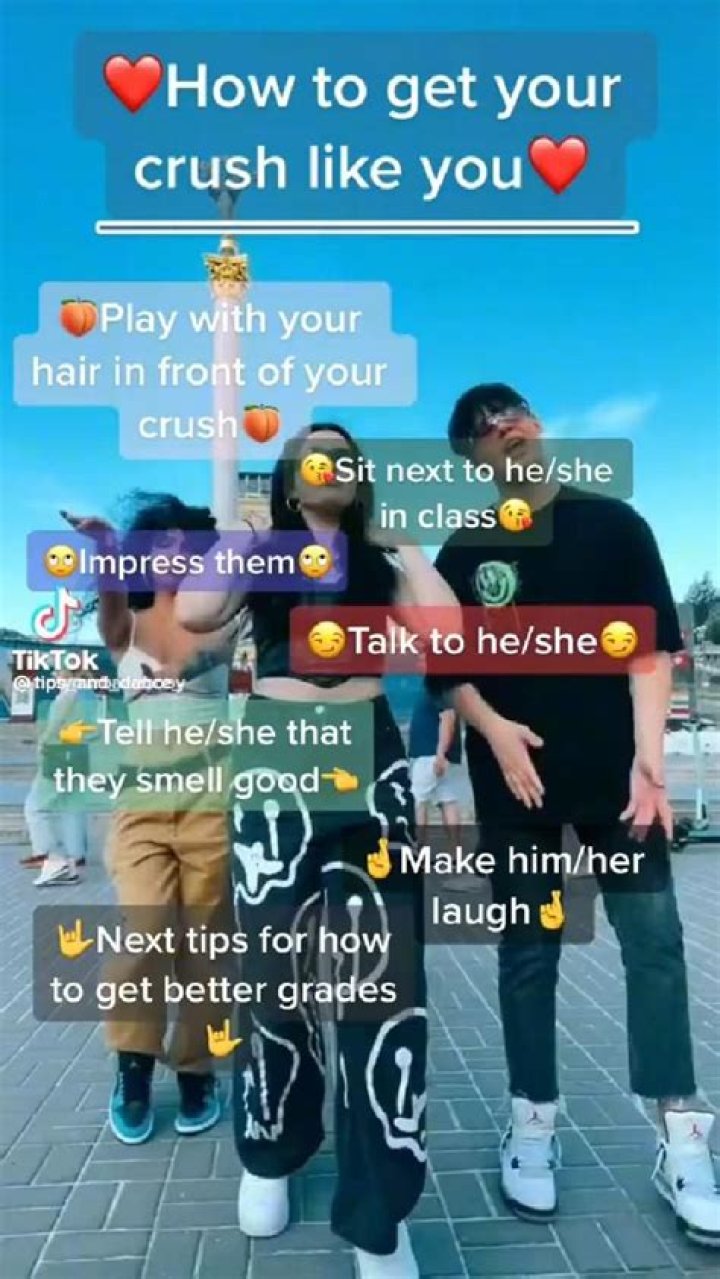 How do you get your crush to like you back in school?