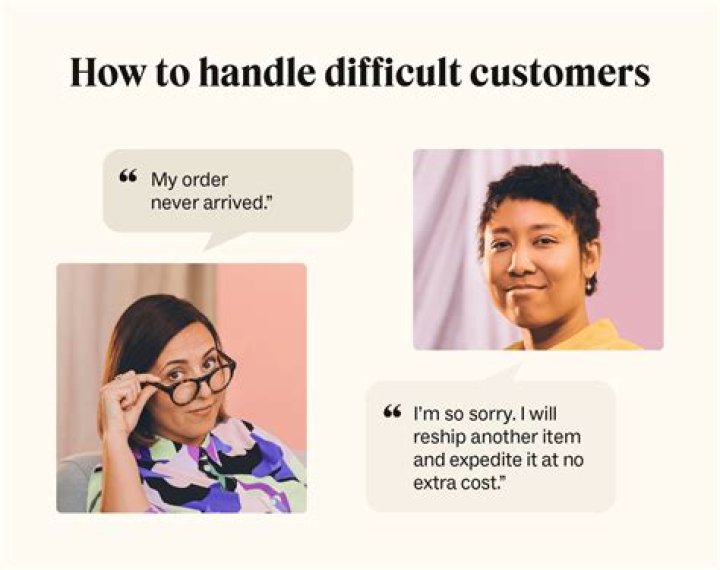 How do you handle difficult customers best answer?