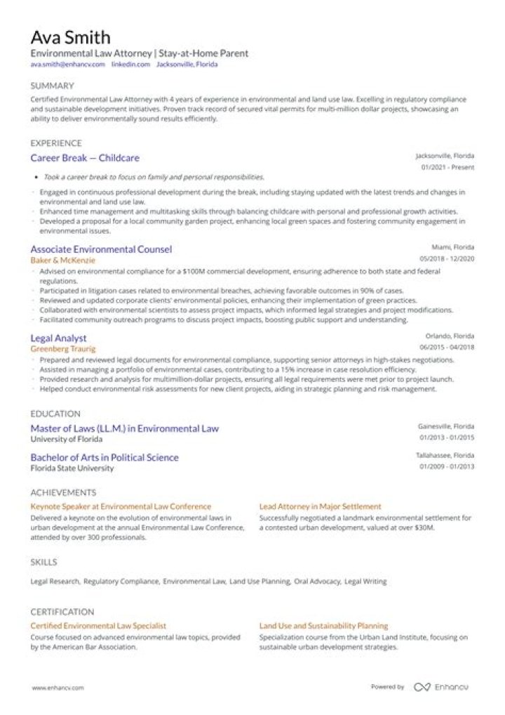 How do you justify a break in career?