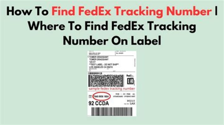 How do you know if a tracking number is real?