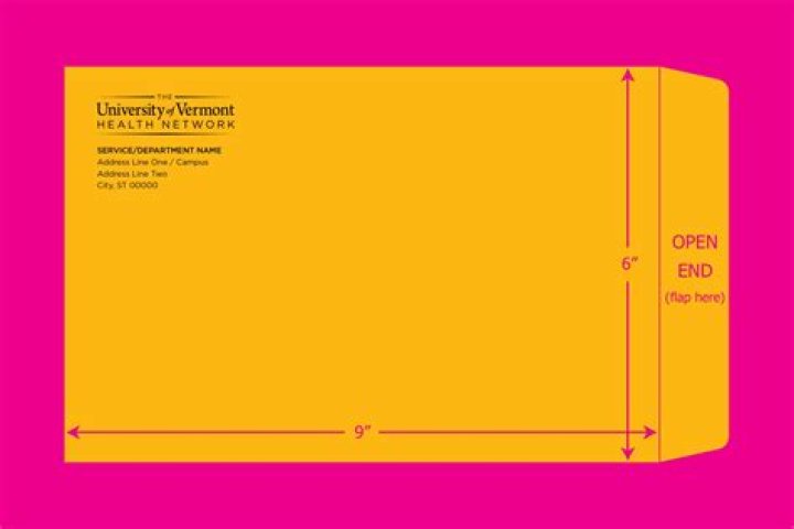 How do you label a business envelope?