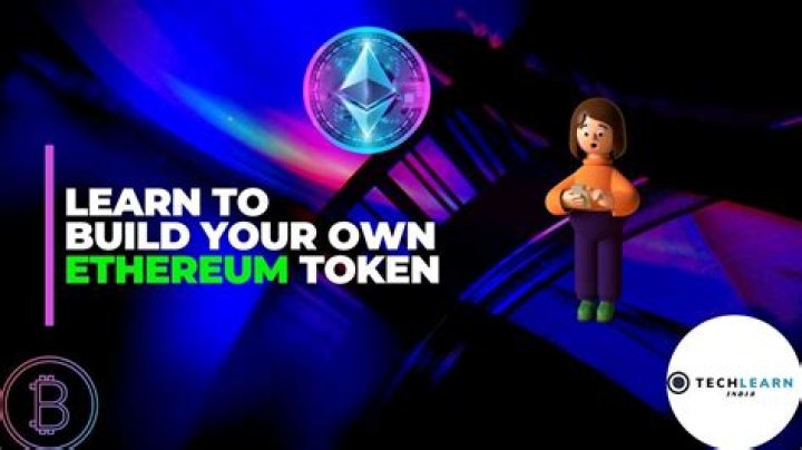 How do you make your own ethereum token?