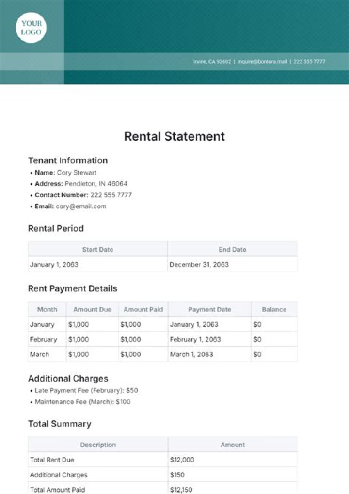 How do you prove rental income?