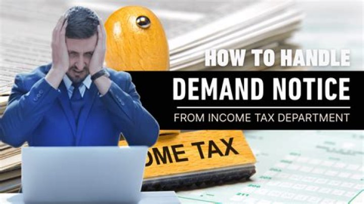 How do you respond to tax demand?