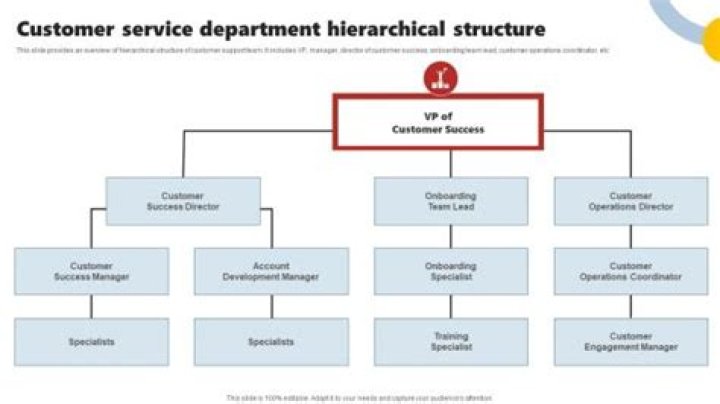 How do you structure a customer service team?