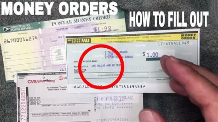 How does a money order work?