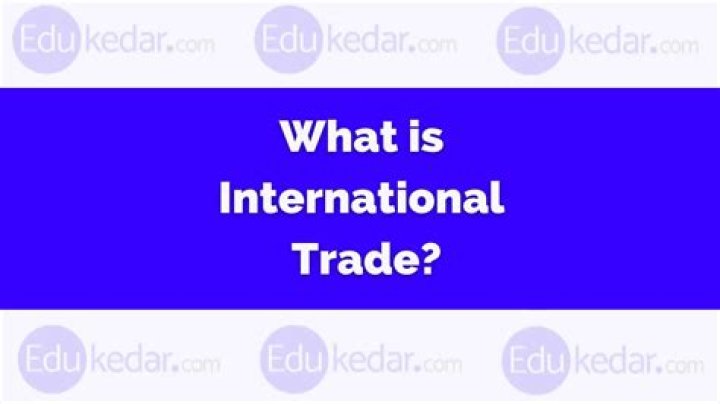 How is international trade restricted?