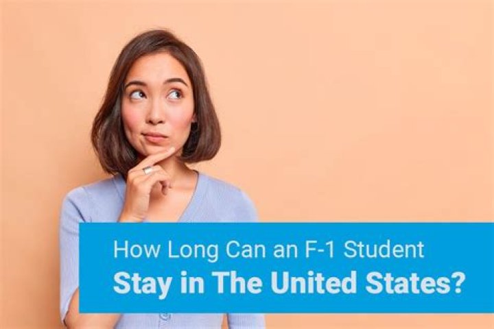 How long can an F-1 student stay out of the US?