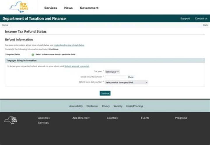 How long does it take to get back NY State Tax Refund?