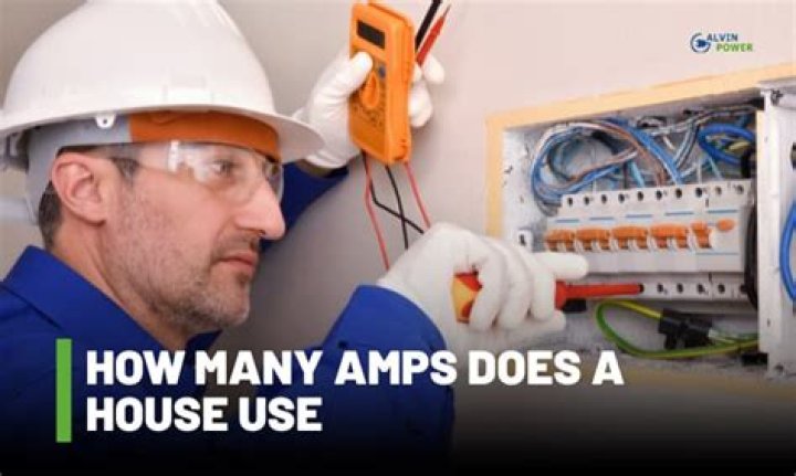 How many amps does my house need?