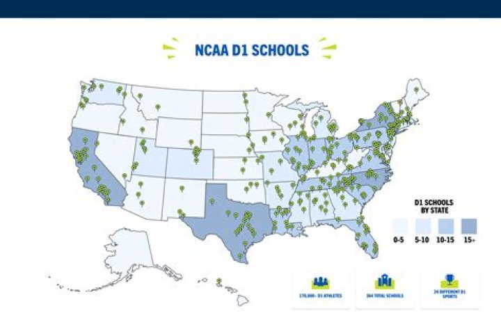 How many d1 schools have female athletic directors?