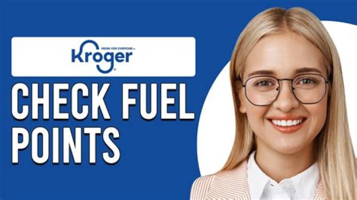 How many fuel points do you get at Kroger?