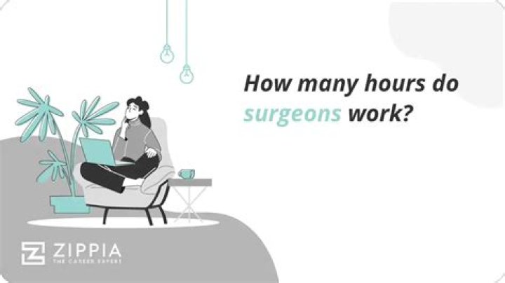 How many hours do most orthopedic surgeons work?