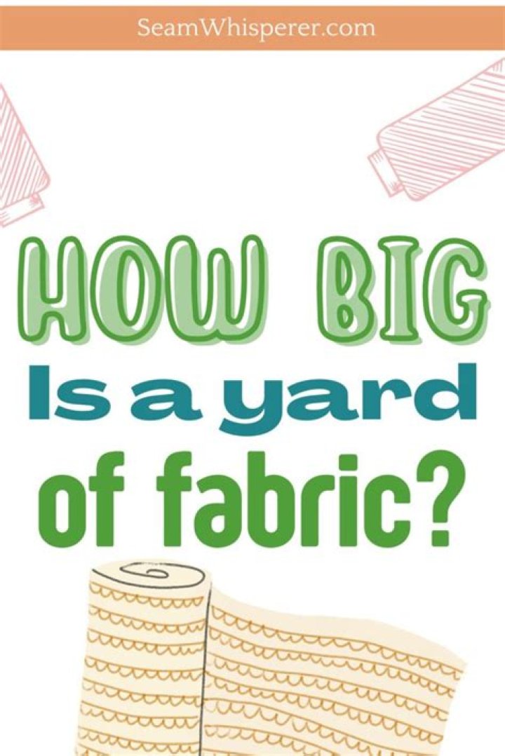 How many inches is 5/8 of a yard of fabric?