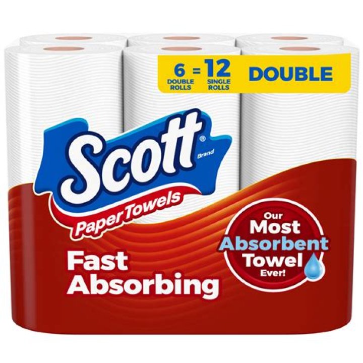 How many paper towels are sold each year?