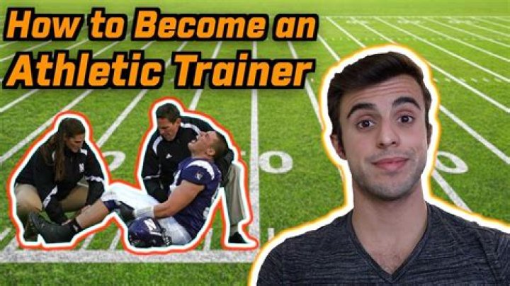 How many people become athletic trainers?