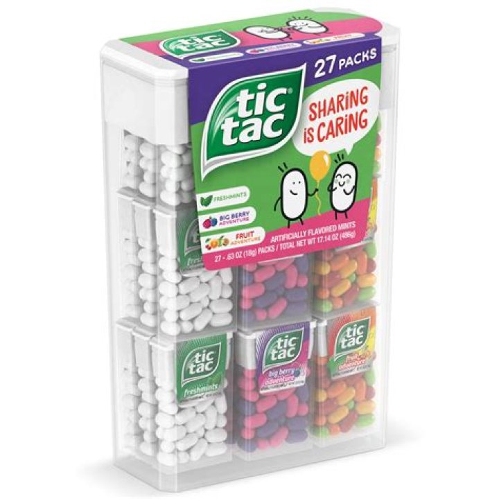 How many tic tacs are in a 1oz box?