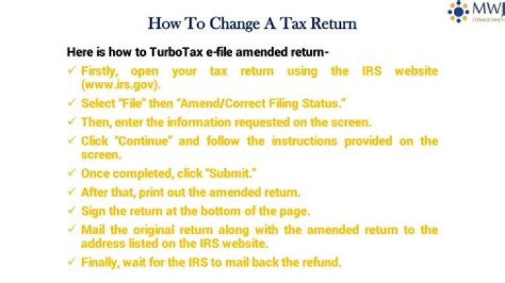How many years to go back to amend a return that was?