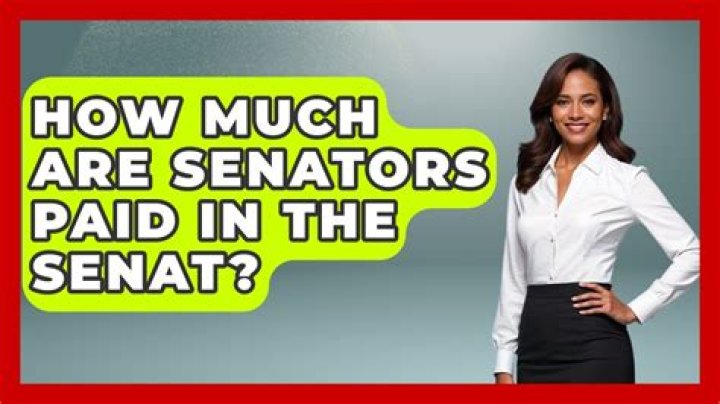 How much are senators paid?