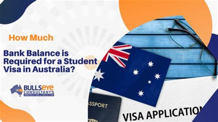 How much bank balance is required for F-1 visa?