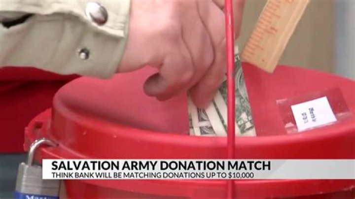 How much can I deduct for Salvation Army donations?
