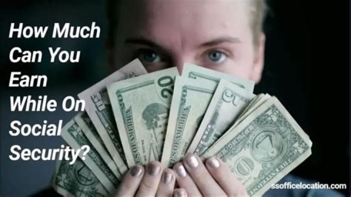 How much can you earn when receiving SS?