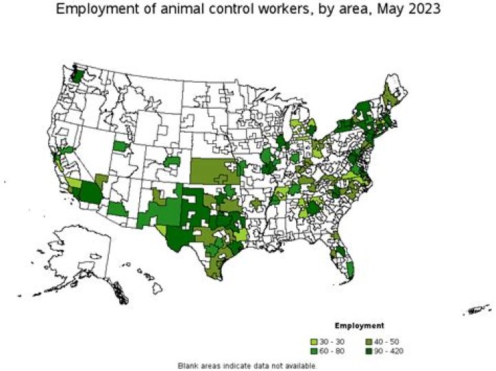 How much do animal control workers make a week?