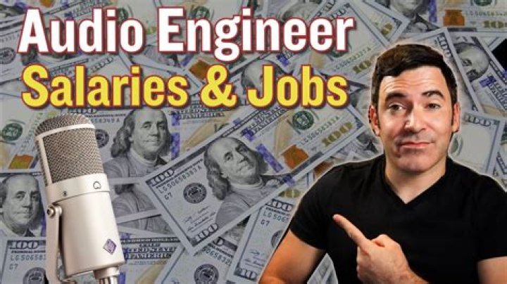 How much do audio engineers make yearly?
