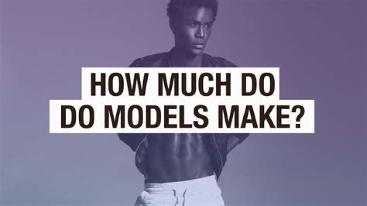 How much do models make per picture?