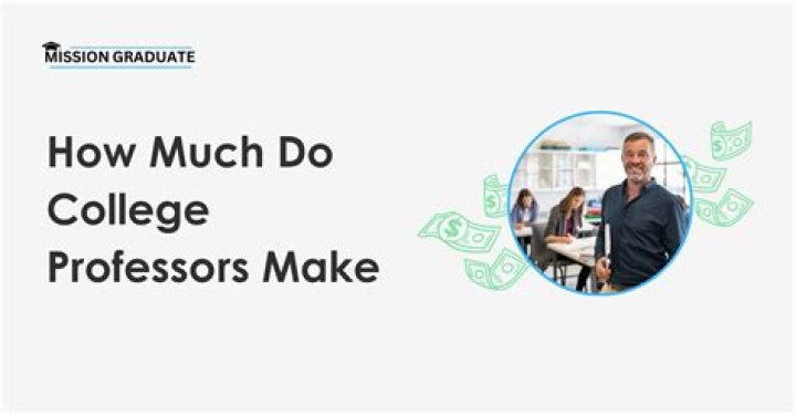 How much do NC community college professors make?