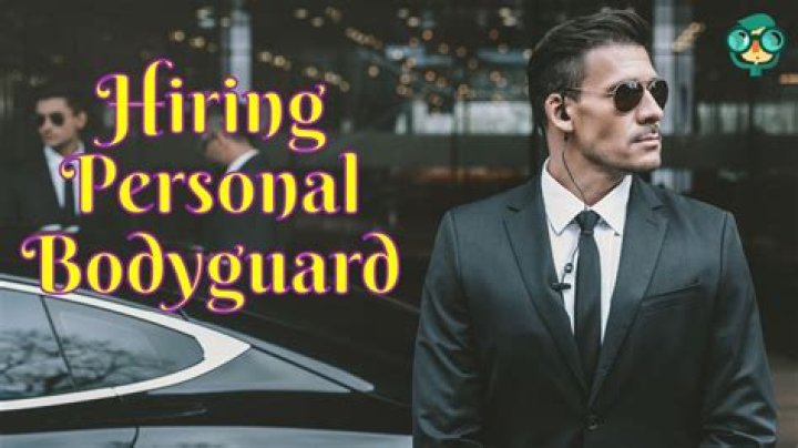 How much do professional bodyguards get paid?