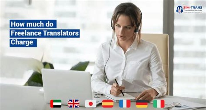 How much do professional translators charge per word?