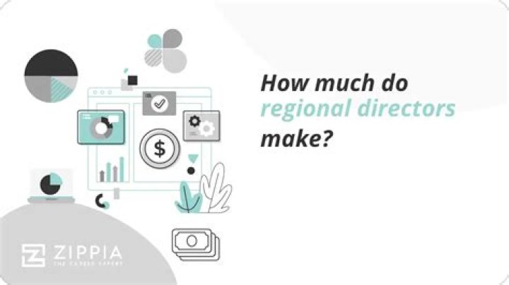 How much do regional directors make?