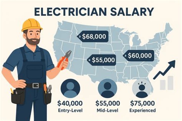 How much do union electricians make in Canada?