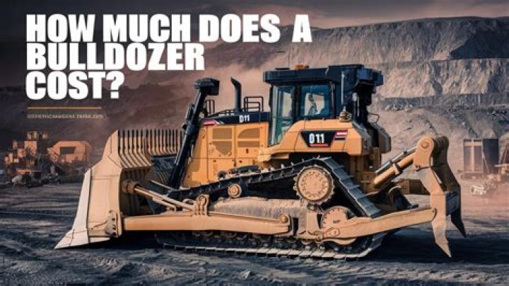 How much does a bulldozer cost per hour?