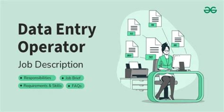How much does a data entry operator make?