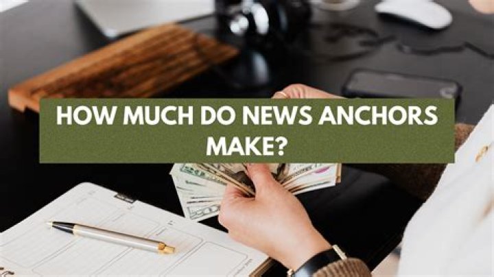 How much does a Fox News anchor make?