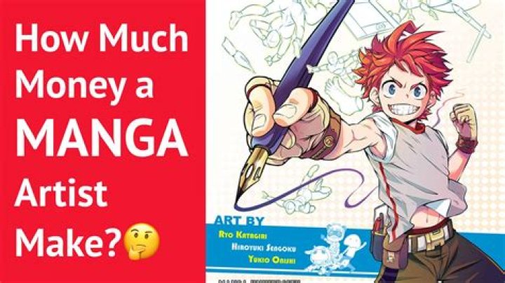 How much does a manga artist make?