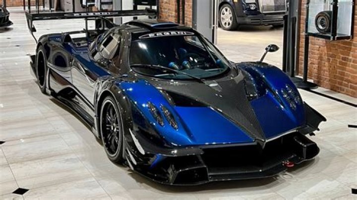 How much does a Pagani Zonda cost?