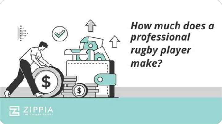 How much does a professional rugby player make?