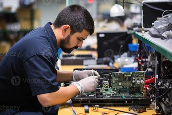 How much does an electronic technician make a year?